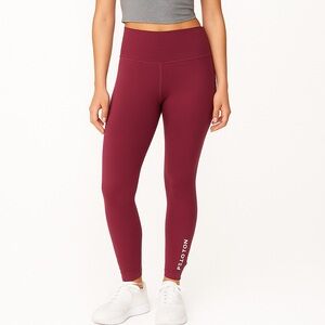 Peloton Dusty Rose High Rise Leggings Size Large